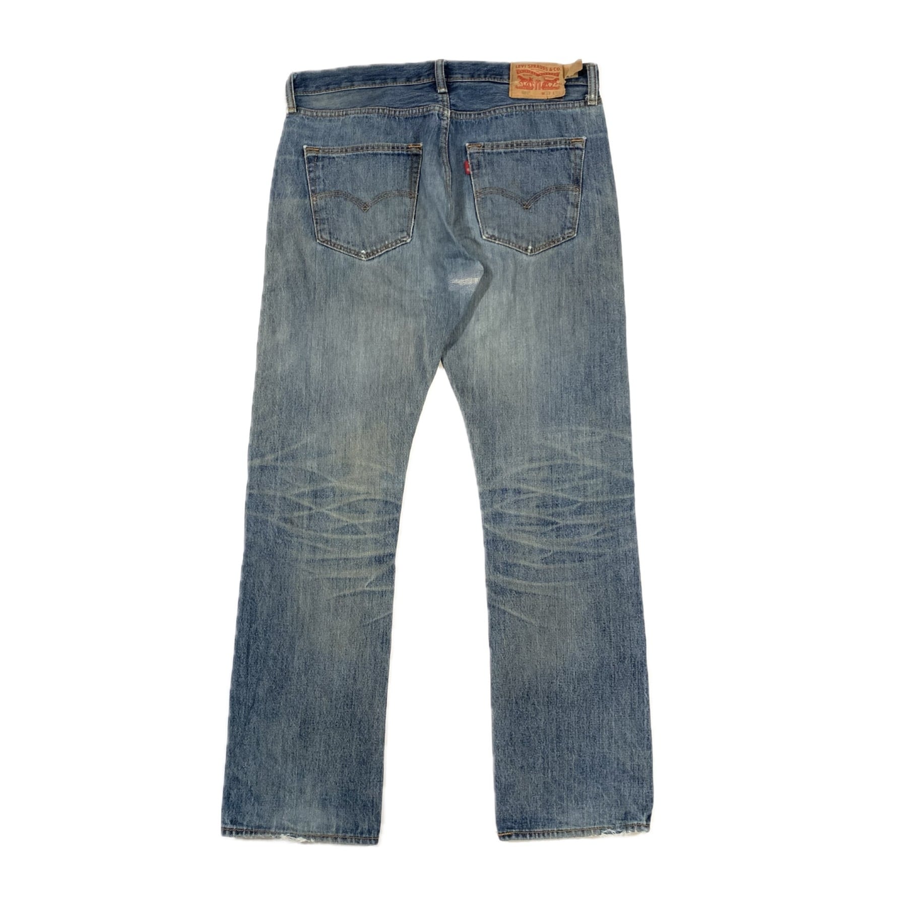 8646 リーバイス 501 デニムパンツ 鬼ヒゲ ハチノス Vステッチ W33  