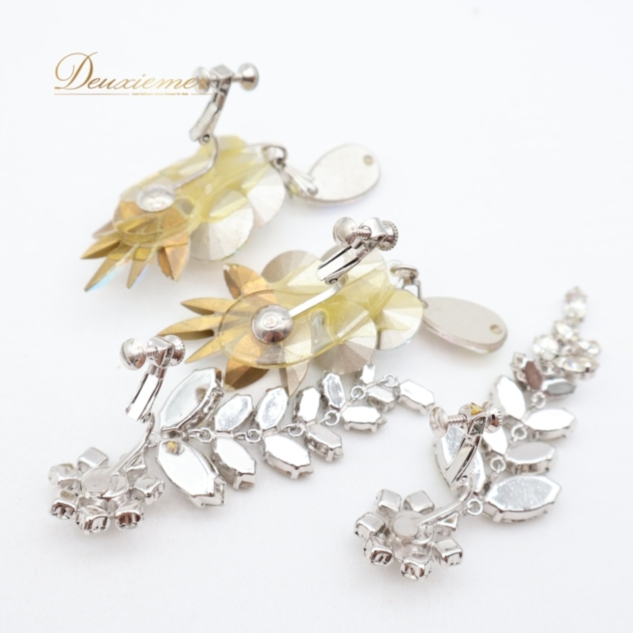 社交ダンス 小物 まとめ売り セット ヘアオーナメント ヘア小物 ヘアアクセサリー イヤリング つけ毛 つけ髪 デモ パーティ 発表会 ブラック系 シルバー系 ヘアパーツ デコレーション ビジュー アクセサリー 耳飾り 競技用 コスチューム おしゃれ