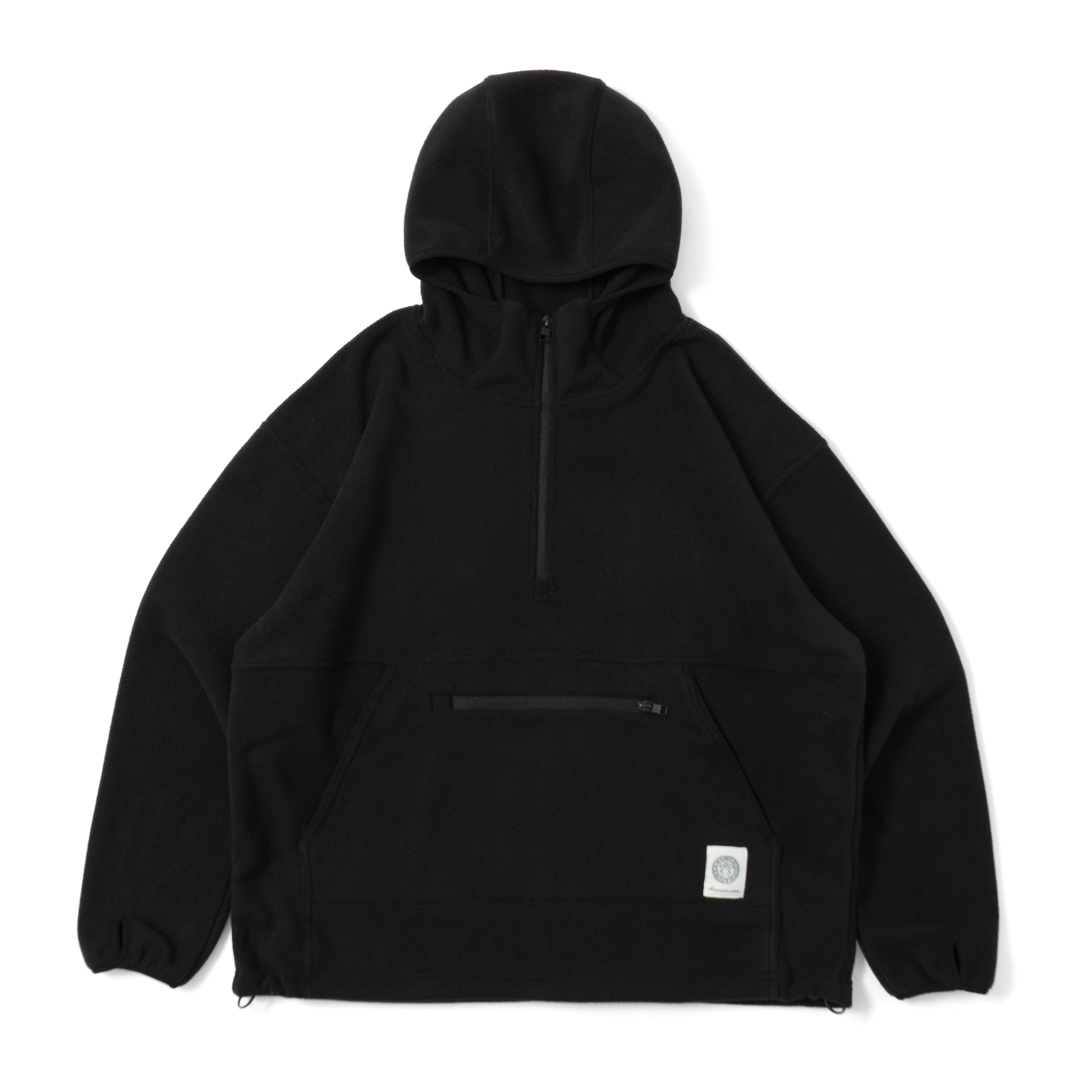 【OUTLET】FLEECE ANORAK BLACK