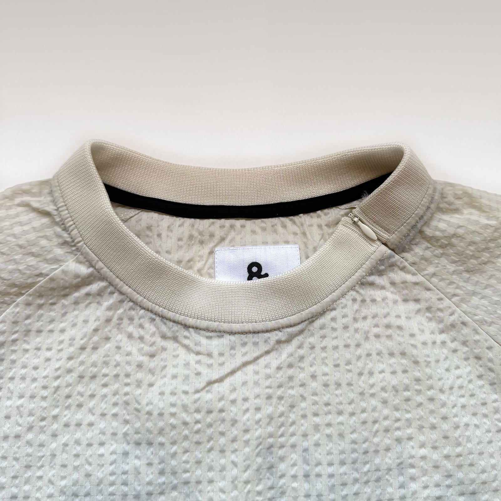 8G DOTAIR®︎ COOLMAX SUCKER CREW NECK S/S PISTE -OFF WHITE