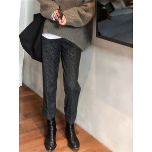 クロップド ロールアップパンツ【M-3XL】　RA3575