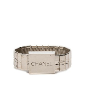 シャネル ヴィンテージ ベルト ブレスレット 98P刻印 シルバー メタル メンズ CHANEL 【中古】