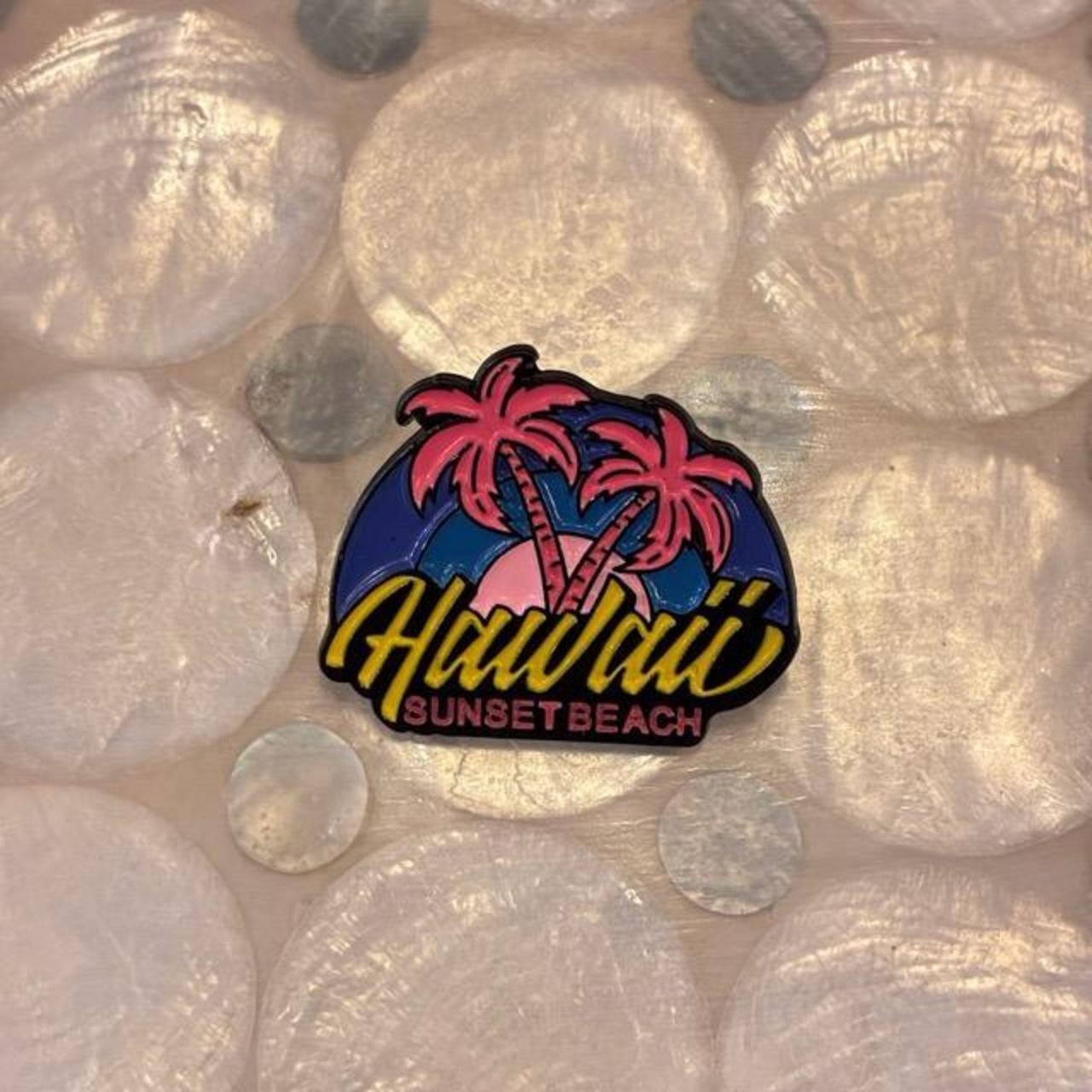 TOPANGA Jewelry　 Pin Brooch　Hawaii SUNSET BEACH