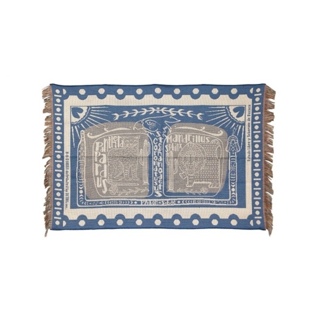 オアハカ スローケット "スモール / マンドリル"　ブランケット ギフト おしゃれ 北欧