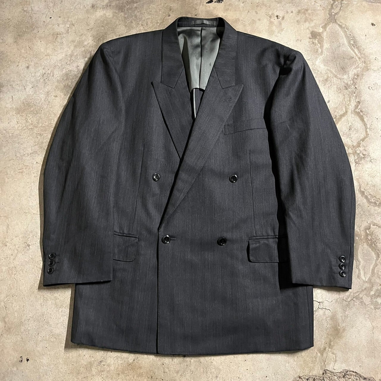 dunhill〗made in U.K custom wool setup suit /ダンヒル 英国製 
