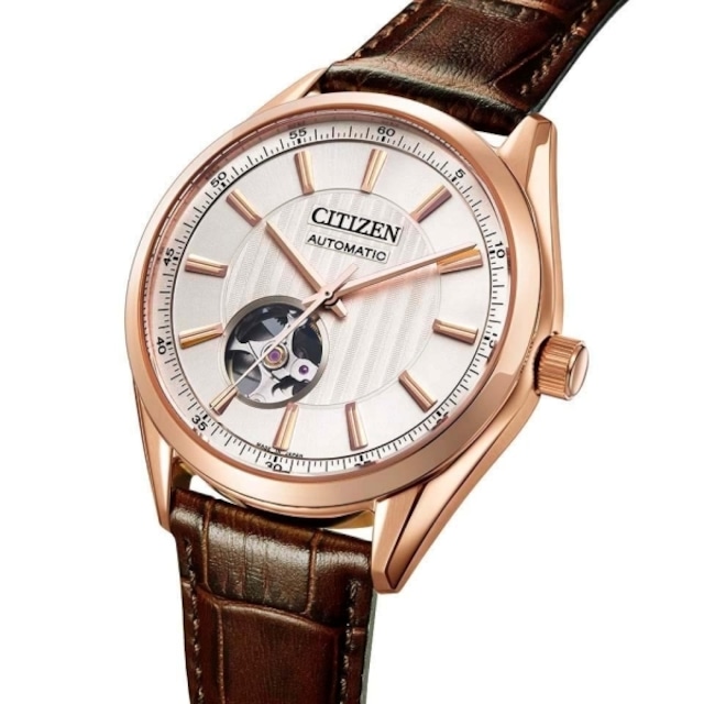 CITIZEN COLLECTION シチズンコレクション メカニカル 機械式 シースルーバック メンズ腕時計 NH9112-19A
