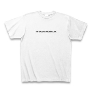 "THE (UNDERSCORE) MAGAZINE" LOGO TEE