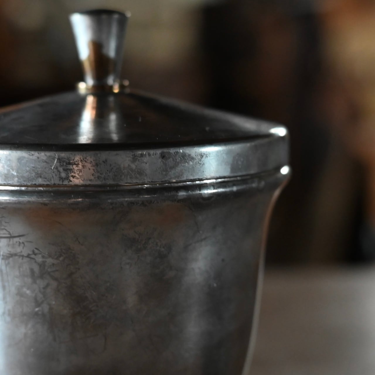 Canister / キャニスター〈 シルバー・小物入れ・収納・店舗什器・食器