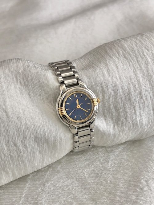 Yves Saint Laurent イヴ・サンローラン 腕時計 シルバー ステンレススチール クォーツ 5930-F91474 vintage ヴィンテージ オールド jwpxz8