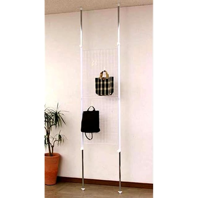 山善(YAMAZEN) 突っ張り パーテーション (ワイヤータイプ) 幅60×奥行5