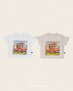 [oottbebe] Haute Picnic Tee Shirt / [오뜨베베] 오뜨피크닉티셔츠