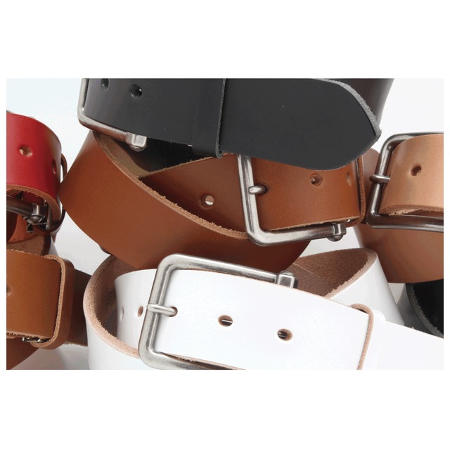 LOCAL WORKS　栃木レザーベルト　076L　"クラシコレザー”使用　ヘキサゴンバックルベルト　帯幅4㎝　男女兼用　バックル交換可能　長さ調整可　レザーベルト　革ベルト　ベルト