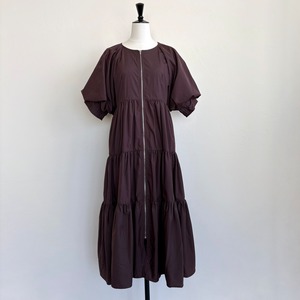 〈SELECT〉パフスリーブティアードワンピース BL000651