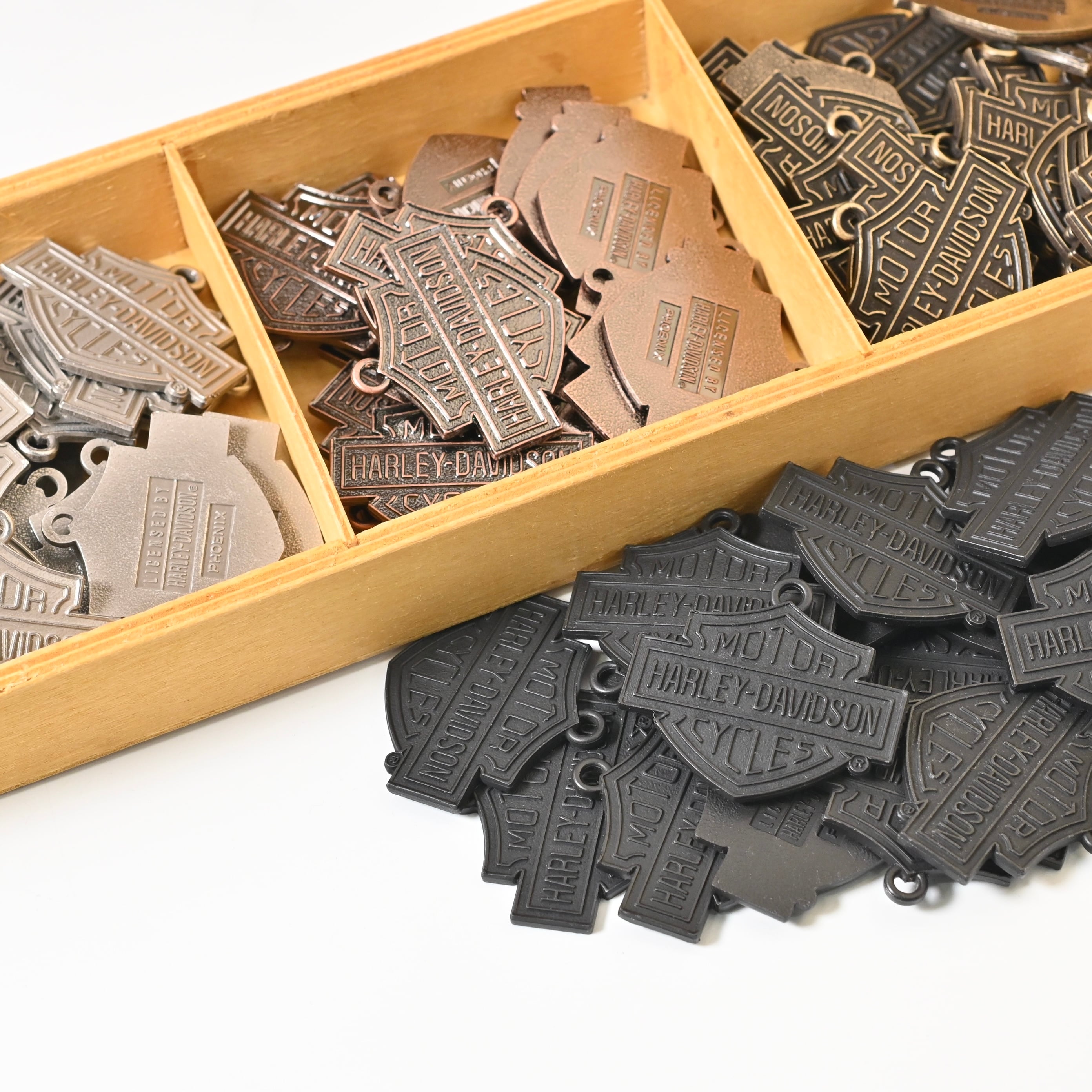 Vintage 70's~ Harley Davidson Key Chain | Button Works Store