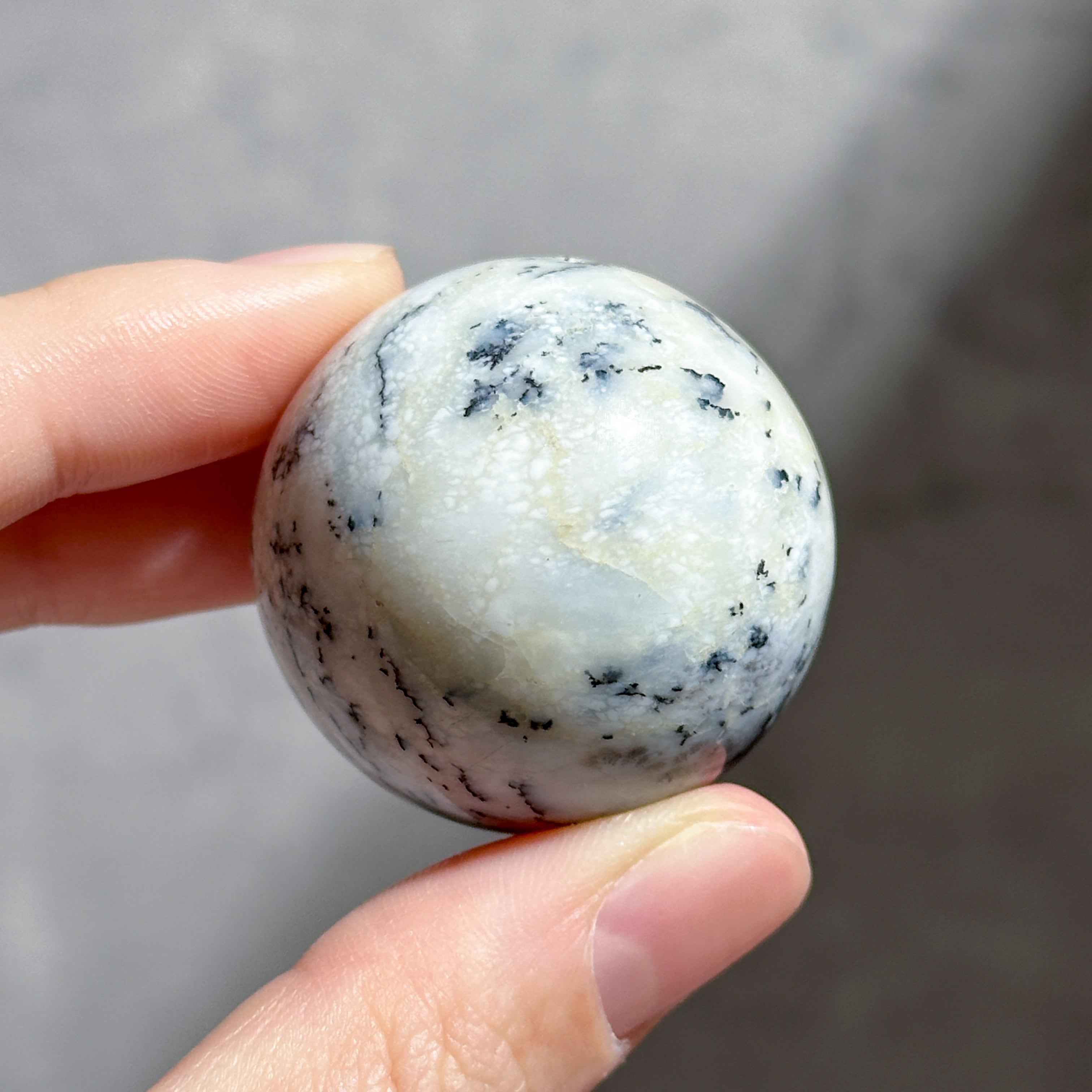 デンドリティックアゲート スフィア42◇ Dendritic Agate ◇天然石