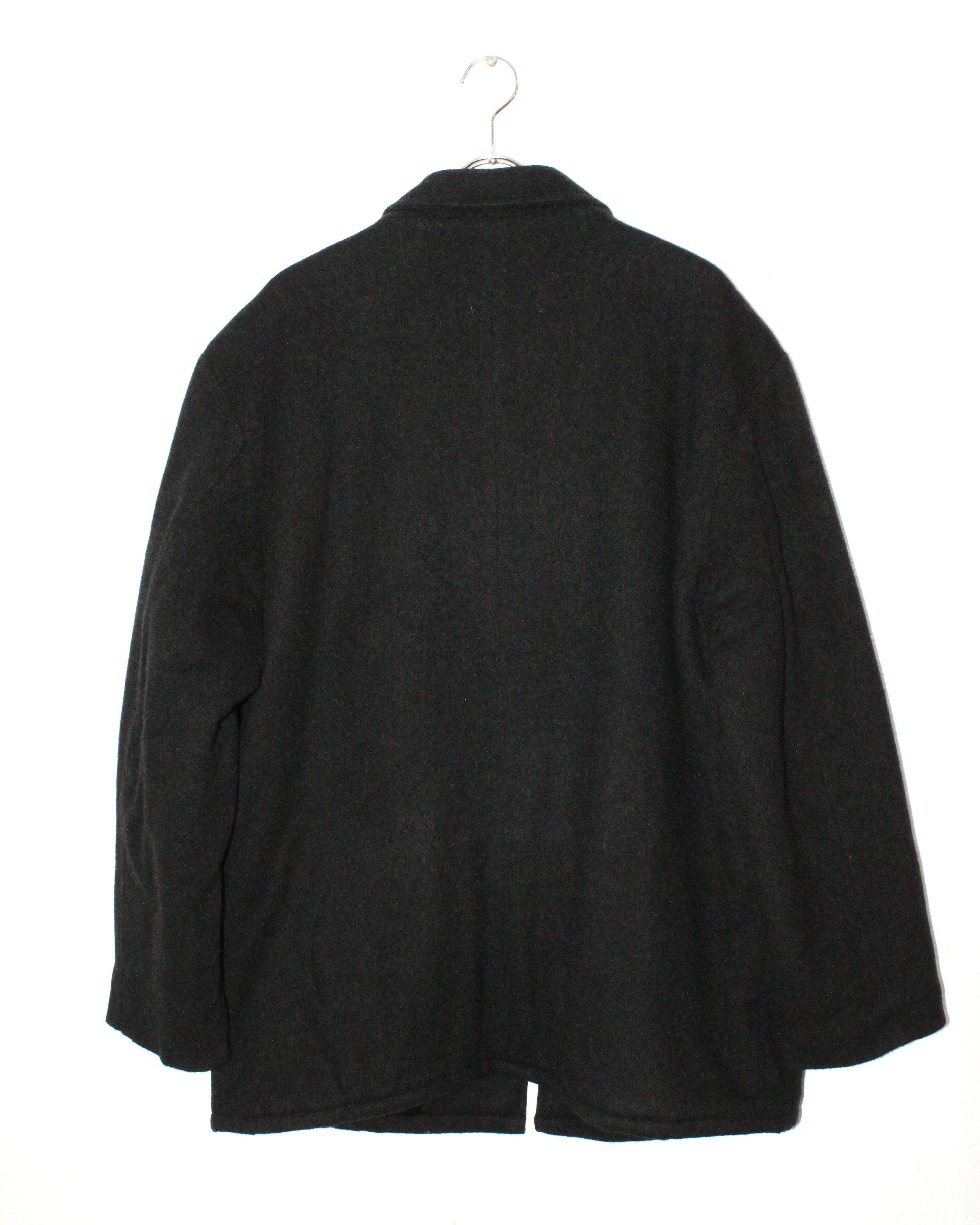 90s J.CREW Boa Lining Zip-up Wool Blouson | VOLAR