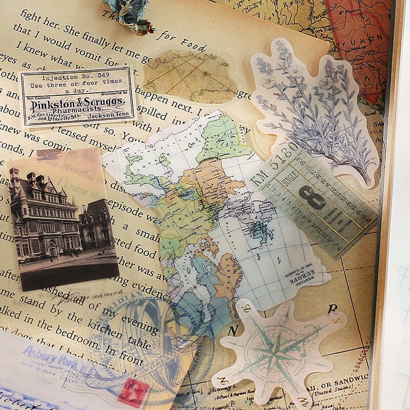 BGM ヴィンテージ・ブルー ミックスシール BG21