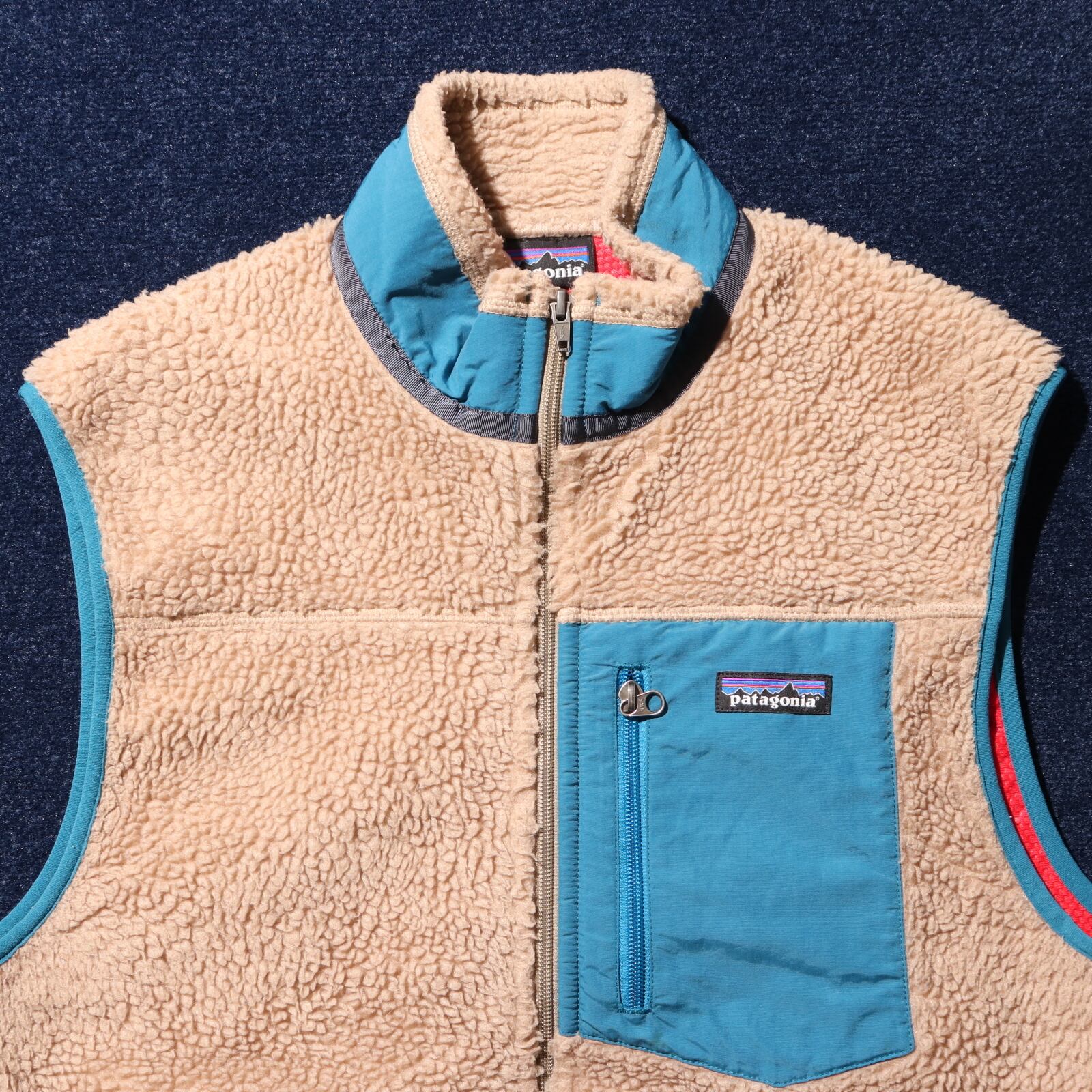 M Patagonia 15年 レトロXベスト アッシュタン ASHT フリース 