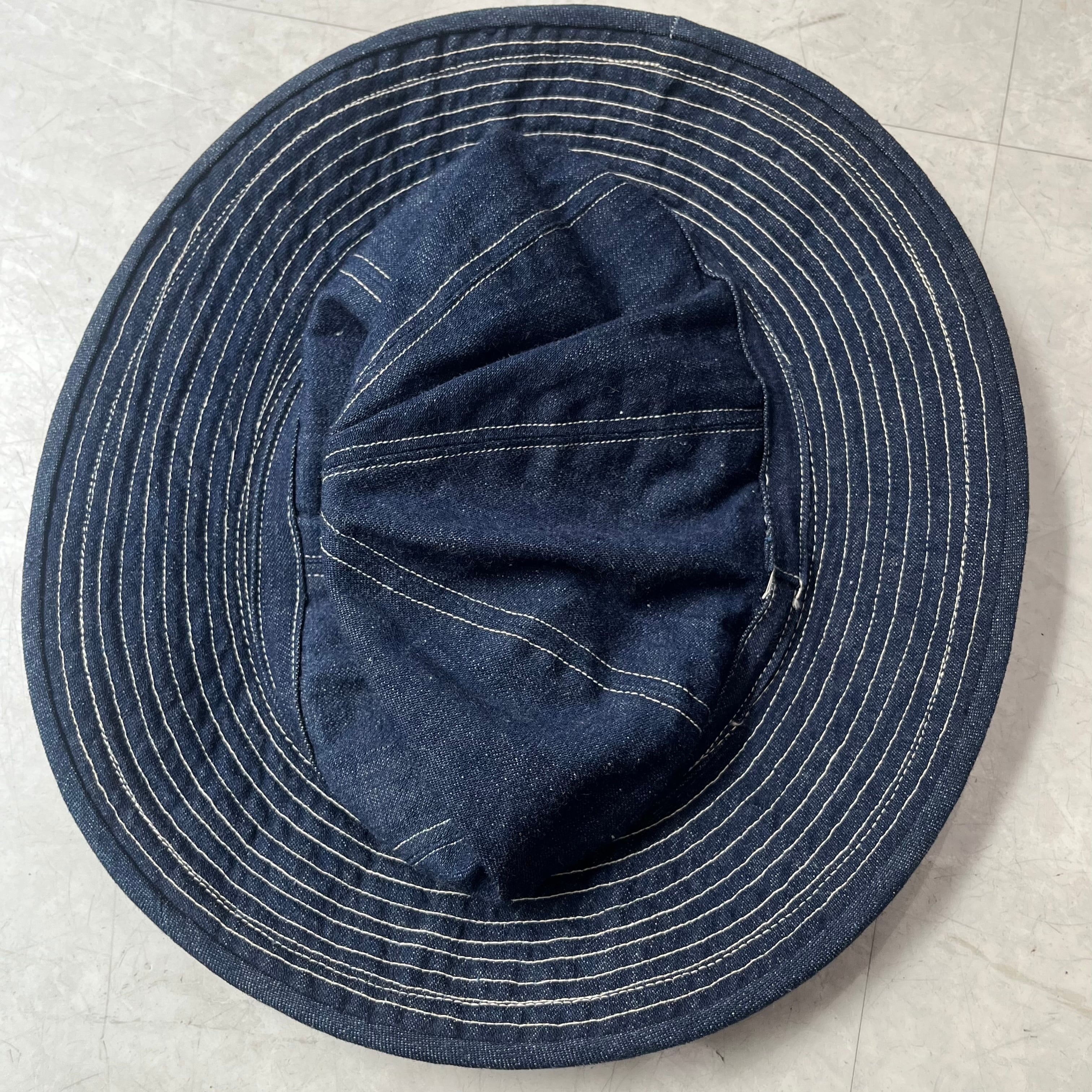 30s US ARMY M-37 Denim Hat 30年代 デニムハット ミリタリー 6パネル 7 1/4 | ヴィンテージカイトリオレゴン  powered by BASE