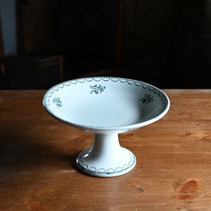 Saint Amand  Compote / サンタマン コンポート〈 フランス食器・ ケーキスタンド・皿・フランスアンティーク・アンティークプレート・ブロカント・ヴィンテージ 〉113610