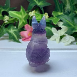 3.フローライトうさぎ・インテリア