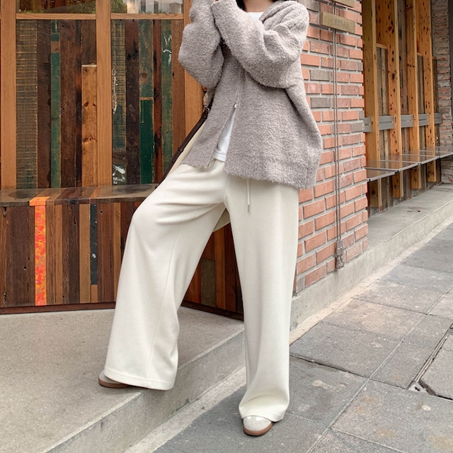 drawstring casual pants J00030