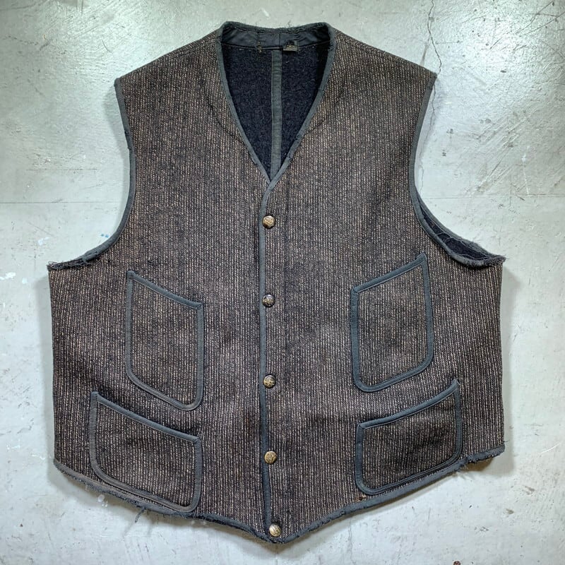 30's BROWN'S BEACH VEST ブラウンズビーチ ビーチクロスベスト