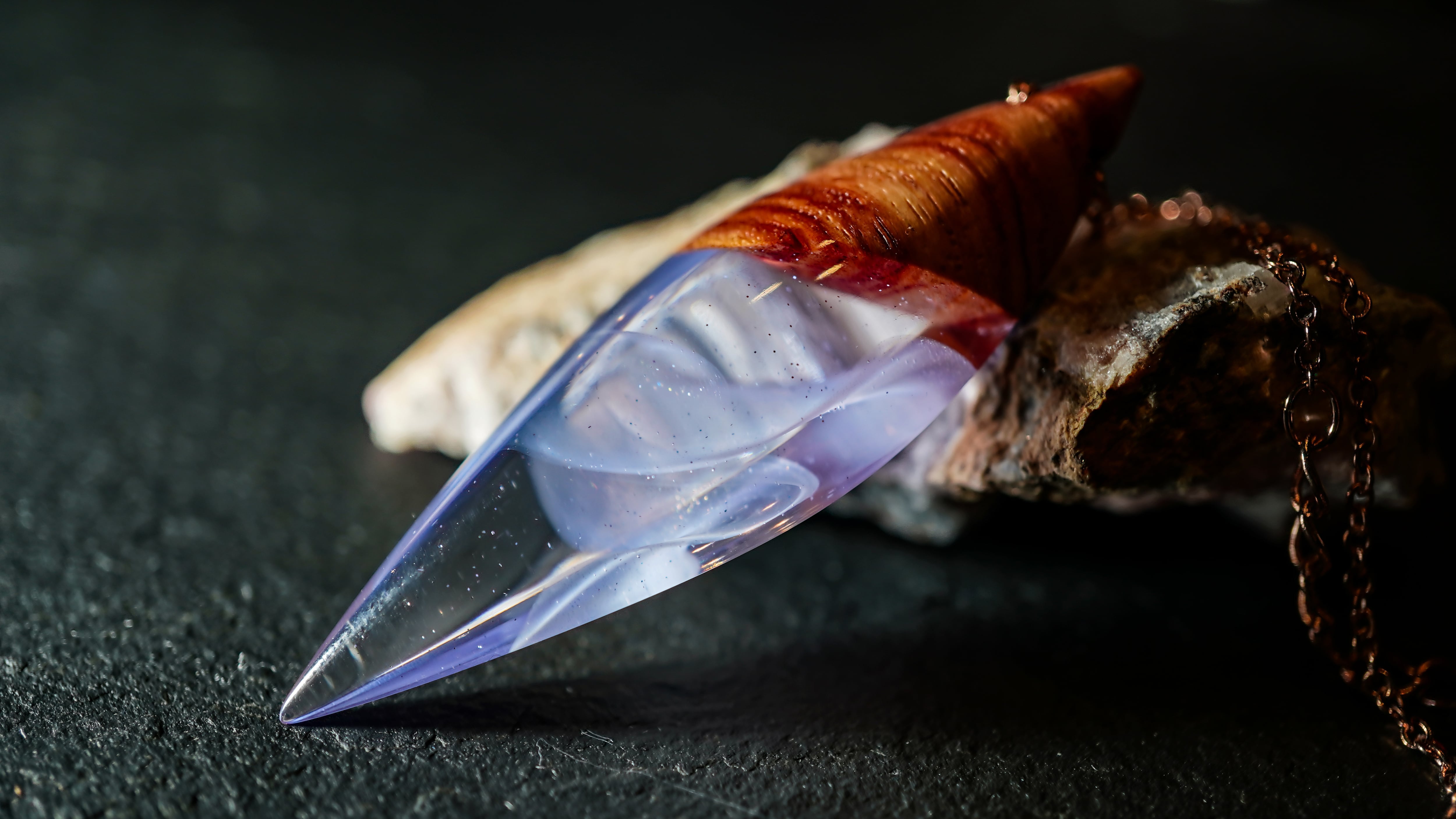 エデンリフの葉脈石 蒼葉 753WORKS ウッドレジン エデンリフの葉脈石 蒼葉 753WORKS ウッドレジン 44works 【公式通販】