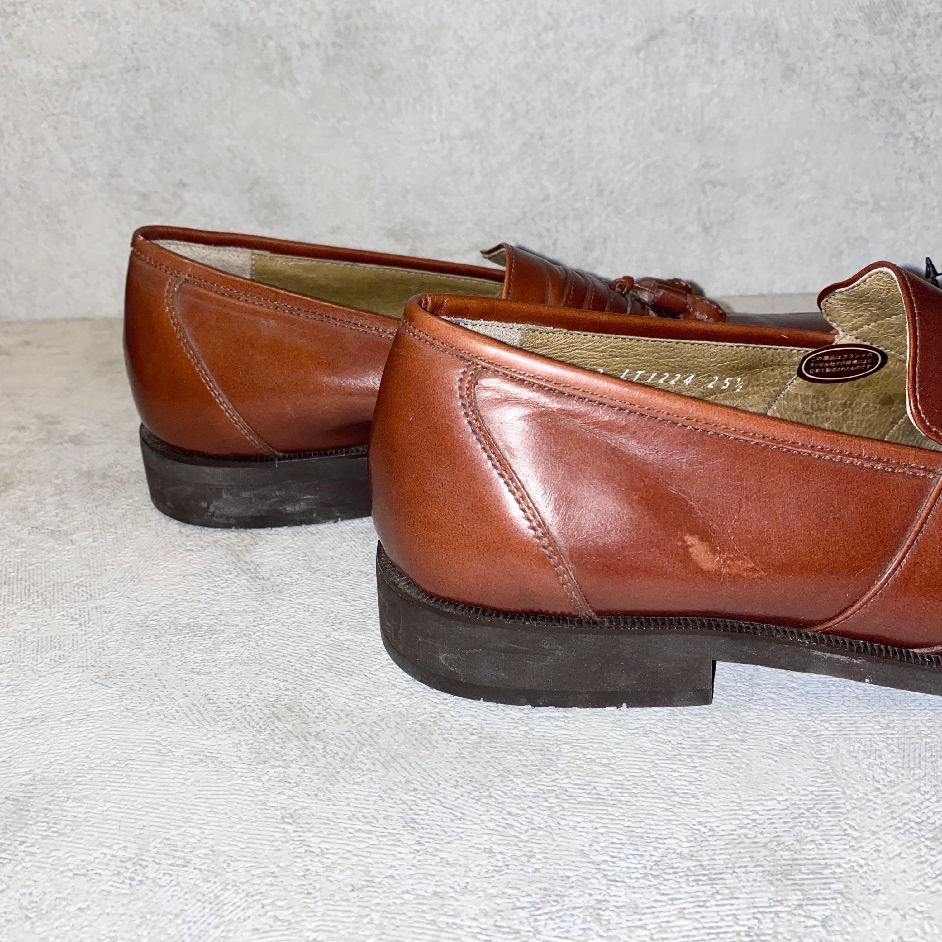 old LANCEL tassel loafers | NOIR ONLINE