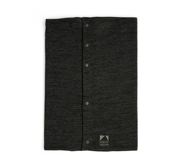 SV Wool Neck Wrap [Charcoal Grey]