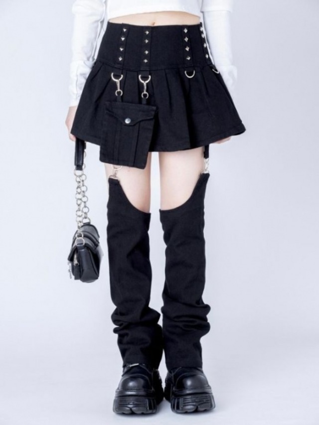 【PLANET STUDIO】【SELECT】layered bondage skirt set