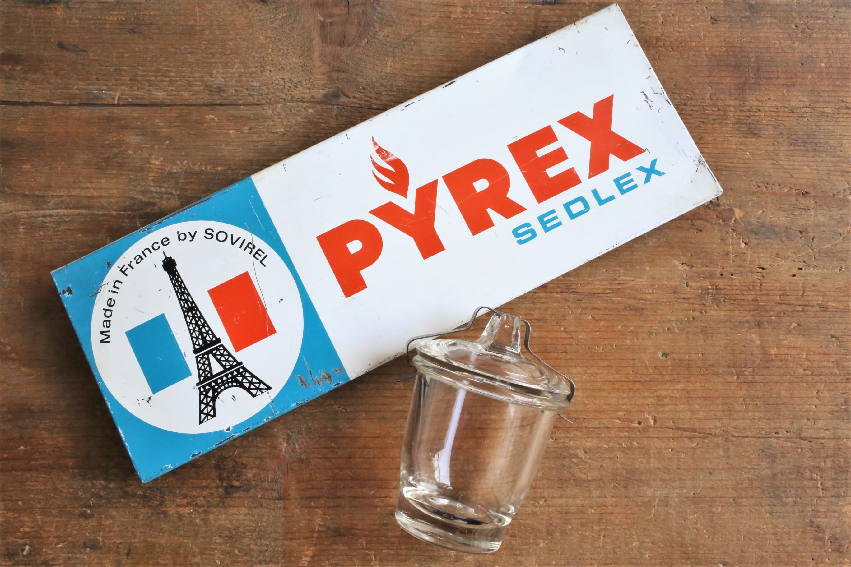 フランス ヴィンテージ PYREX エッグコドラー N-00651