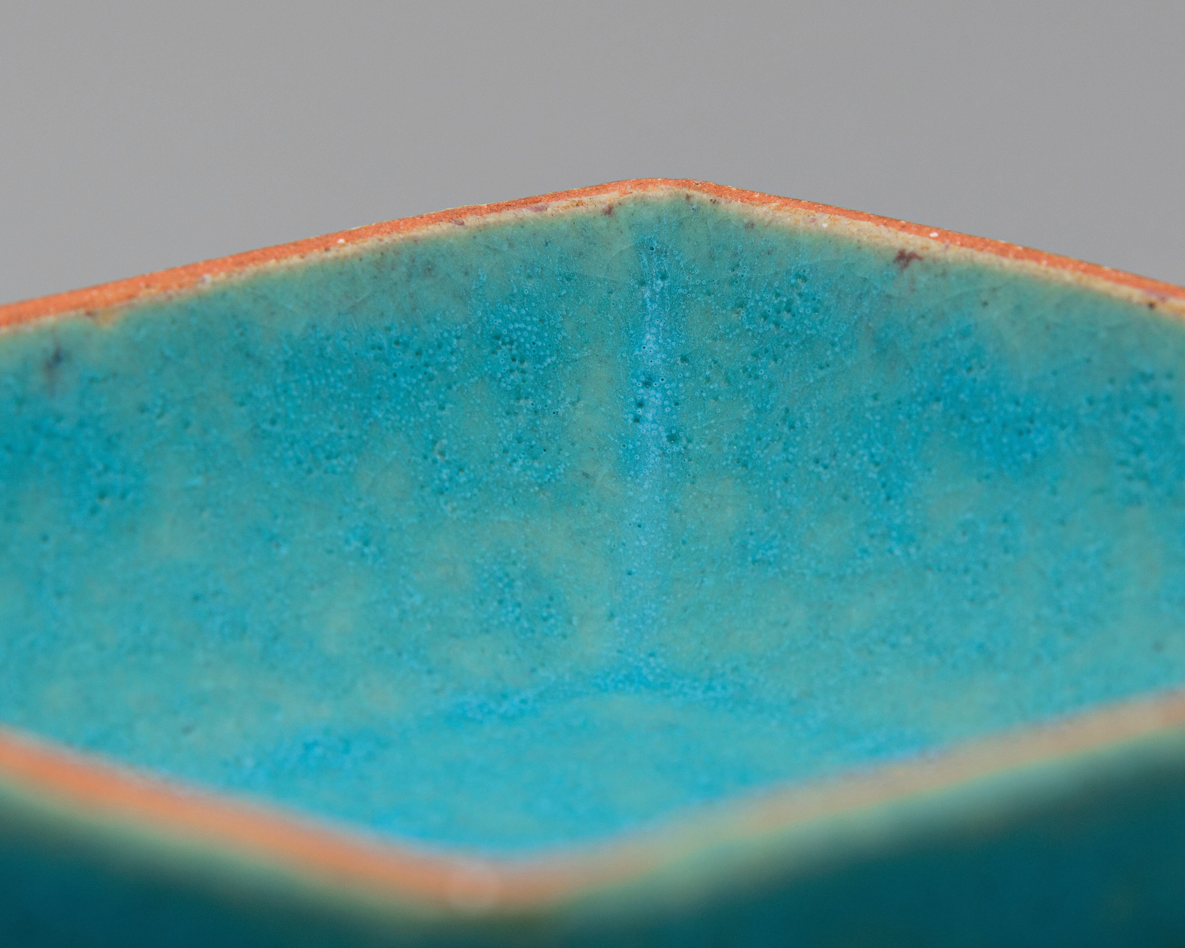 四角小鉢／トルコ青UTSUWA