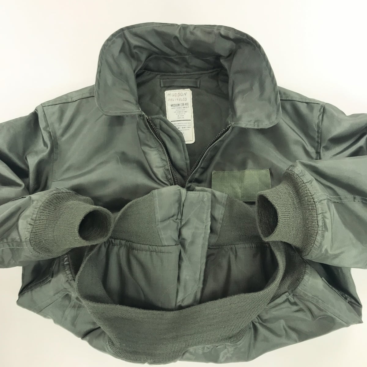 U.S.AIR FORCE 90年代 CWU-45/P フライトジャケット MIL-J-83388 JACKET, FLYER'S, MEDIUM 表記 セージグリーン 長袖 | 古着屋 EAGLEBASE U.S.AIR FORCE 90年代 CWU-45/P フライトジャケット MIL-J-83388 JACKET, FLYER'S, MEDIUM 表記 セージグリーン 長袖 | 古着屋 EAGLEBASE