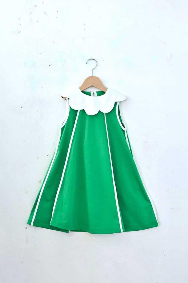 【26SS】ZOZIO(ゾジオ)Occation one piece green(S/M/L)ワンピース グリーン
