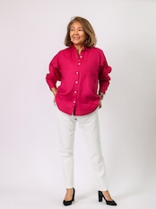 2wayリネンシャツ(BRAHMIN)