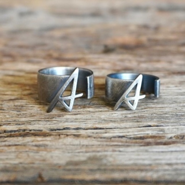 Silver Motif Ring Original（12号-19号）