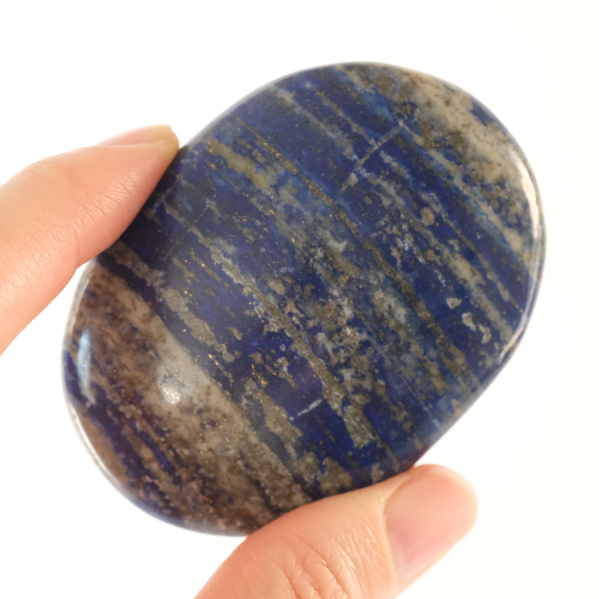 ラピスラズリの握り石 〇 青金石・瑠璃 | ふれる