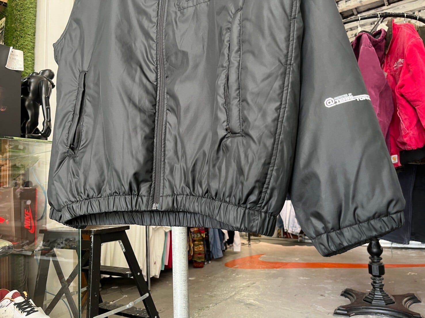 WTAPS TRACK PADDED JACKET BLACK 02 232BRDT-JKM08 38739 | BRAND 