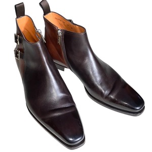 SANTONI side zip boots