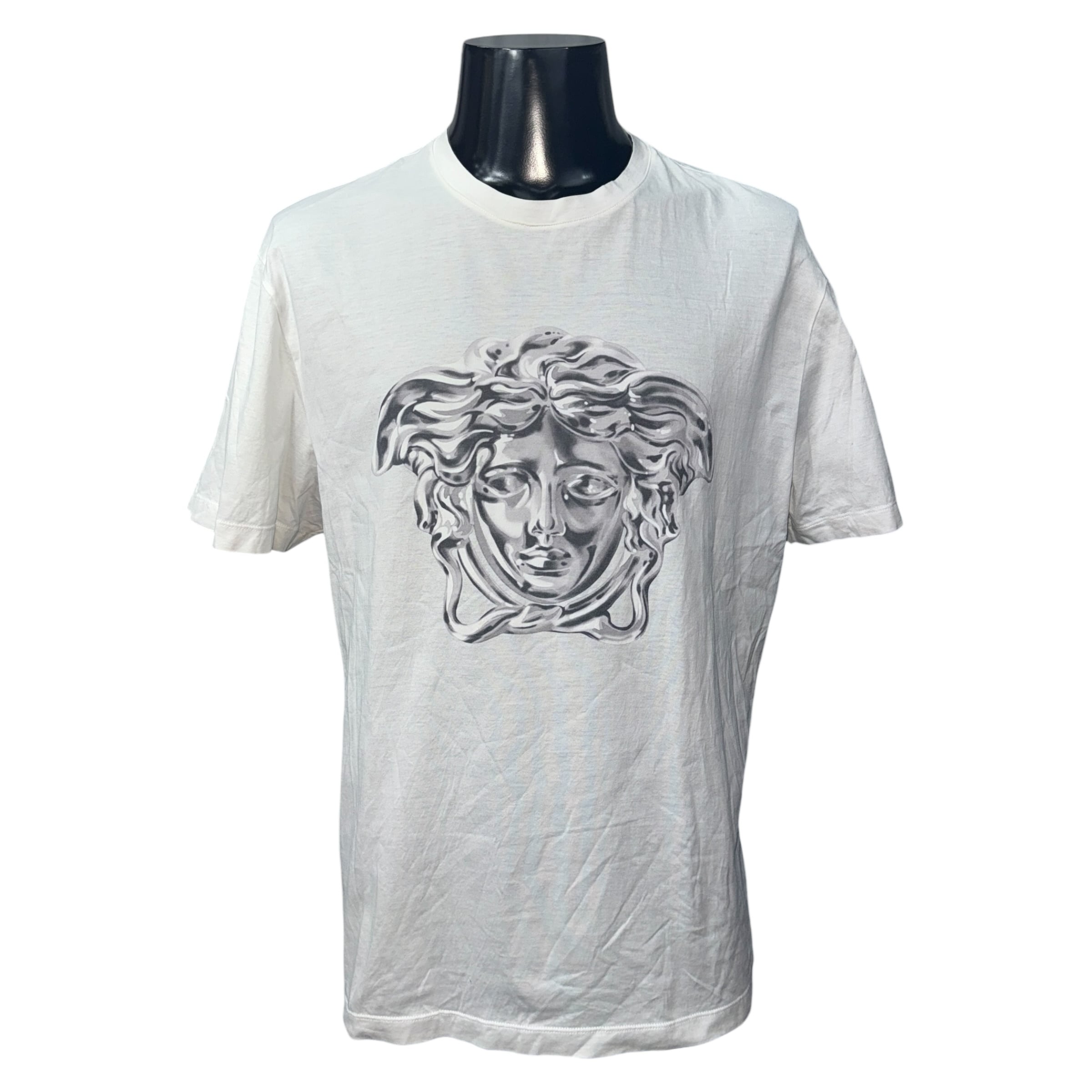 VERSACE】ヴェルサーチ メデューサ メタリックグラフィック Tシャツ
