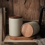 【オーダー品】クレイ＆ウッドキャニスターS　AE1517950