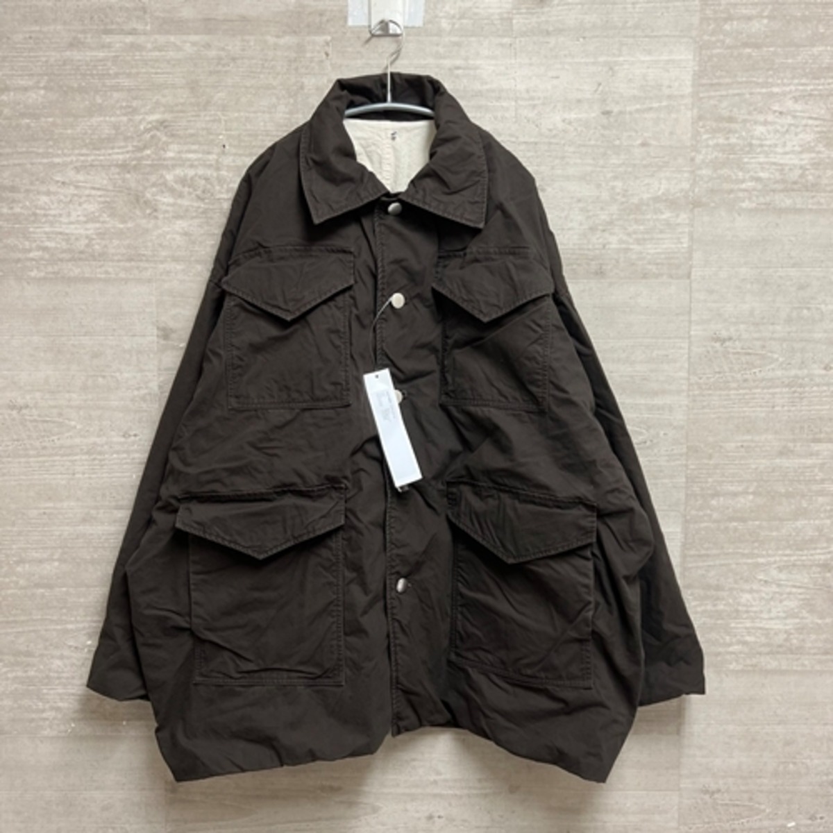 ISSUETHINGS イシューシングス ブラウン FREEサイズ モッズジャケット 