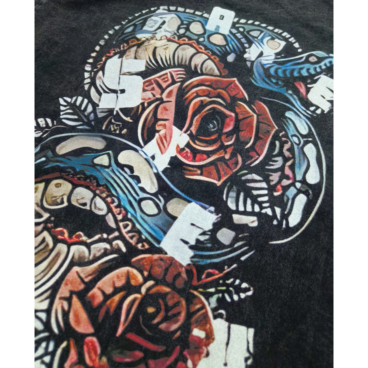 WSHOT Original Rose Snake Tee WS002
