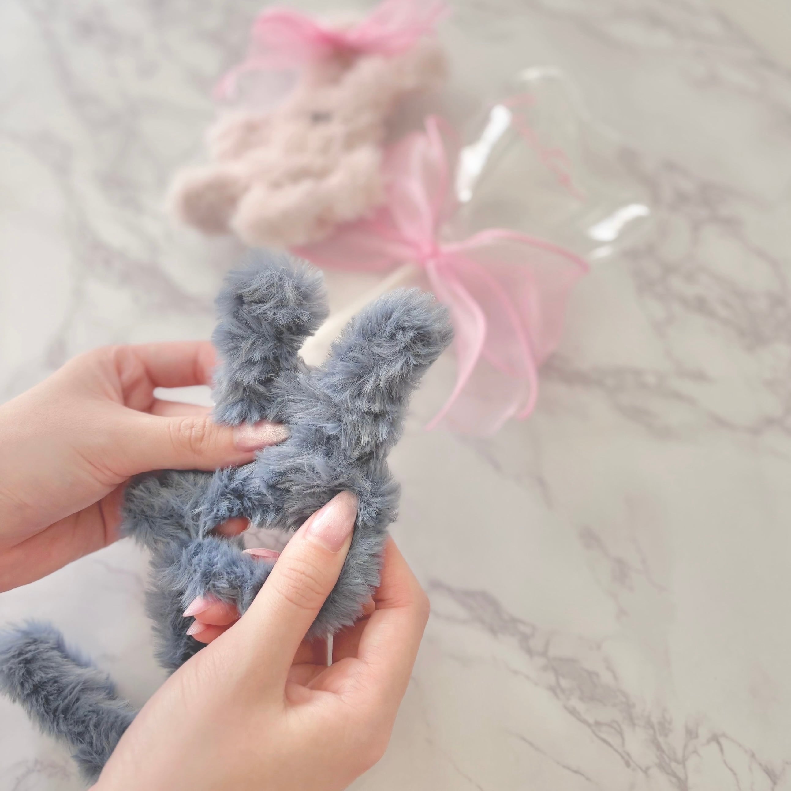 Fluffy doll-organdy ribbon-(他商品ご購入者様限定)