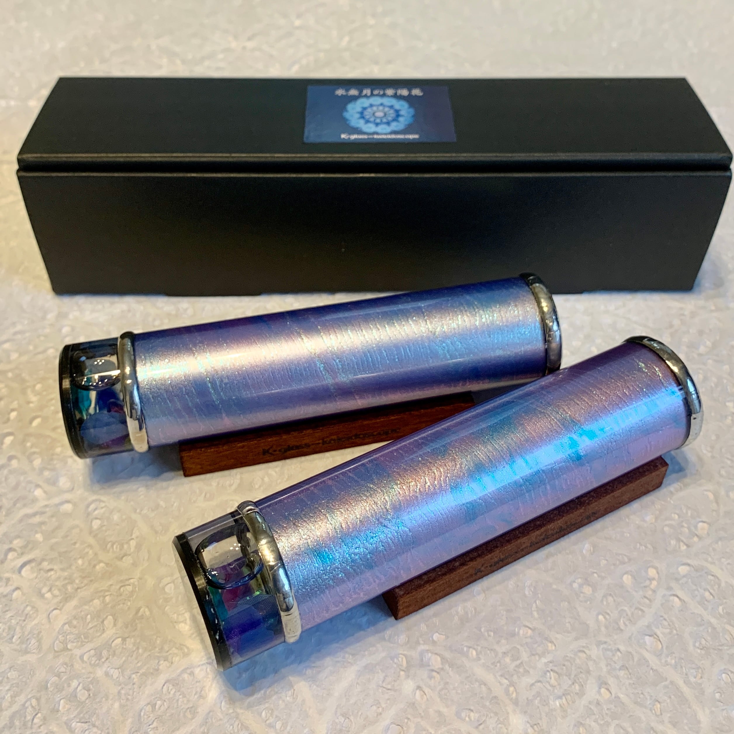 季節の幻想万華鏡 「水無月の紫陽花」 | K-glass/kaleidoscope万華鏡