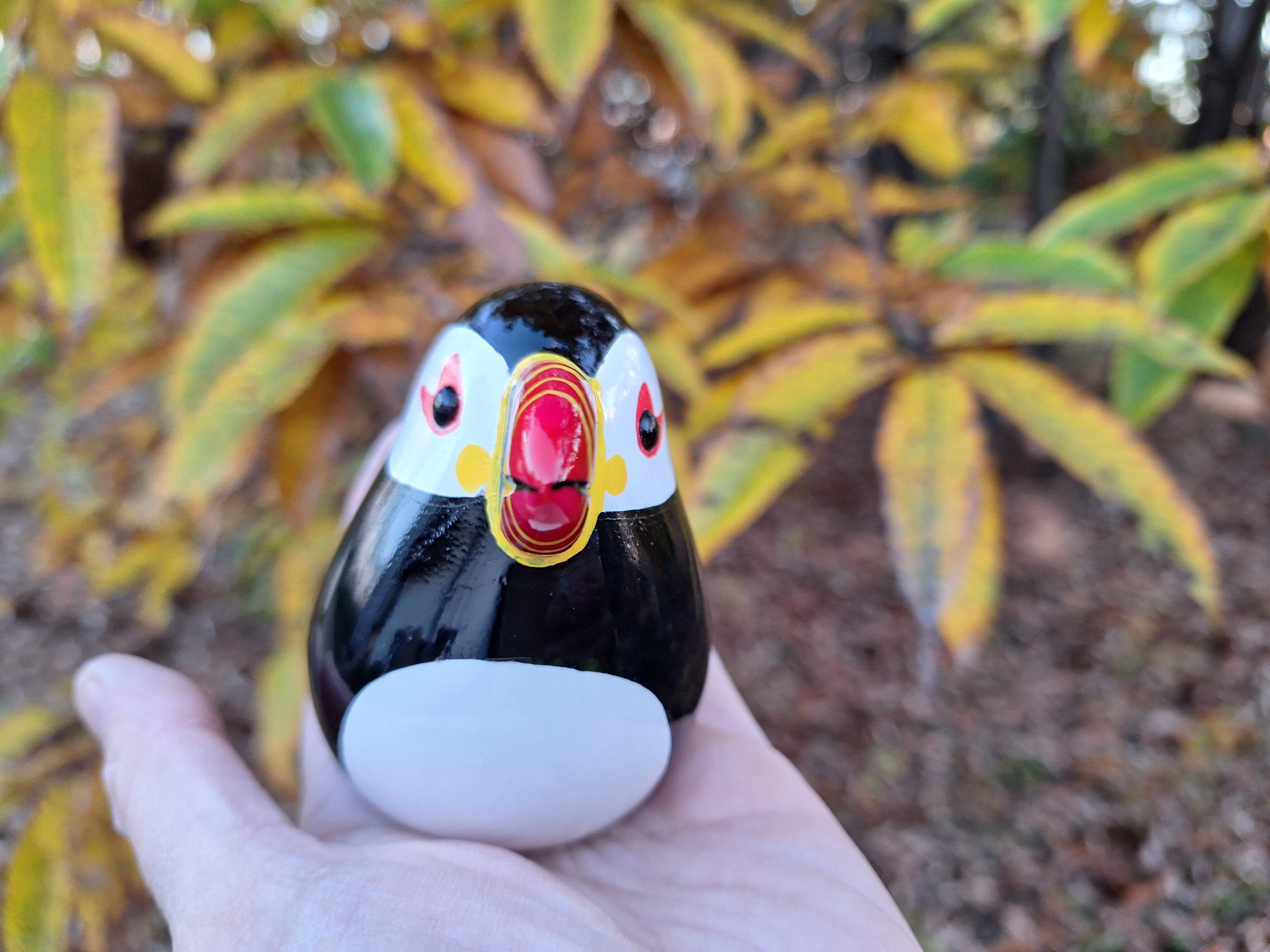 パフィン puffin | 工房西岡 woodcraft animals