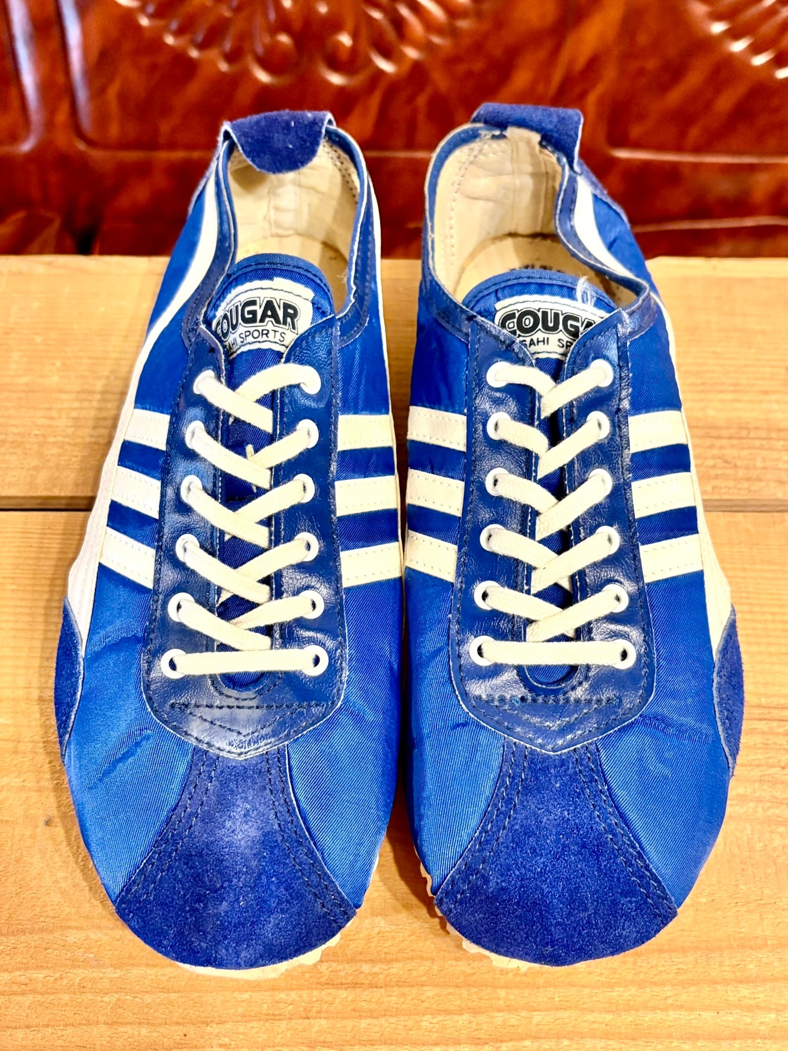 ASAHI SHOES（アサヒシューズ） COUGAR（クーガー） ナイロン ブルー