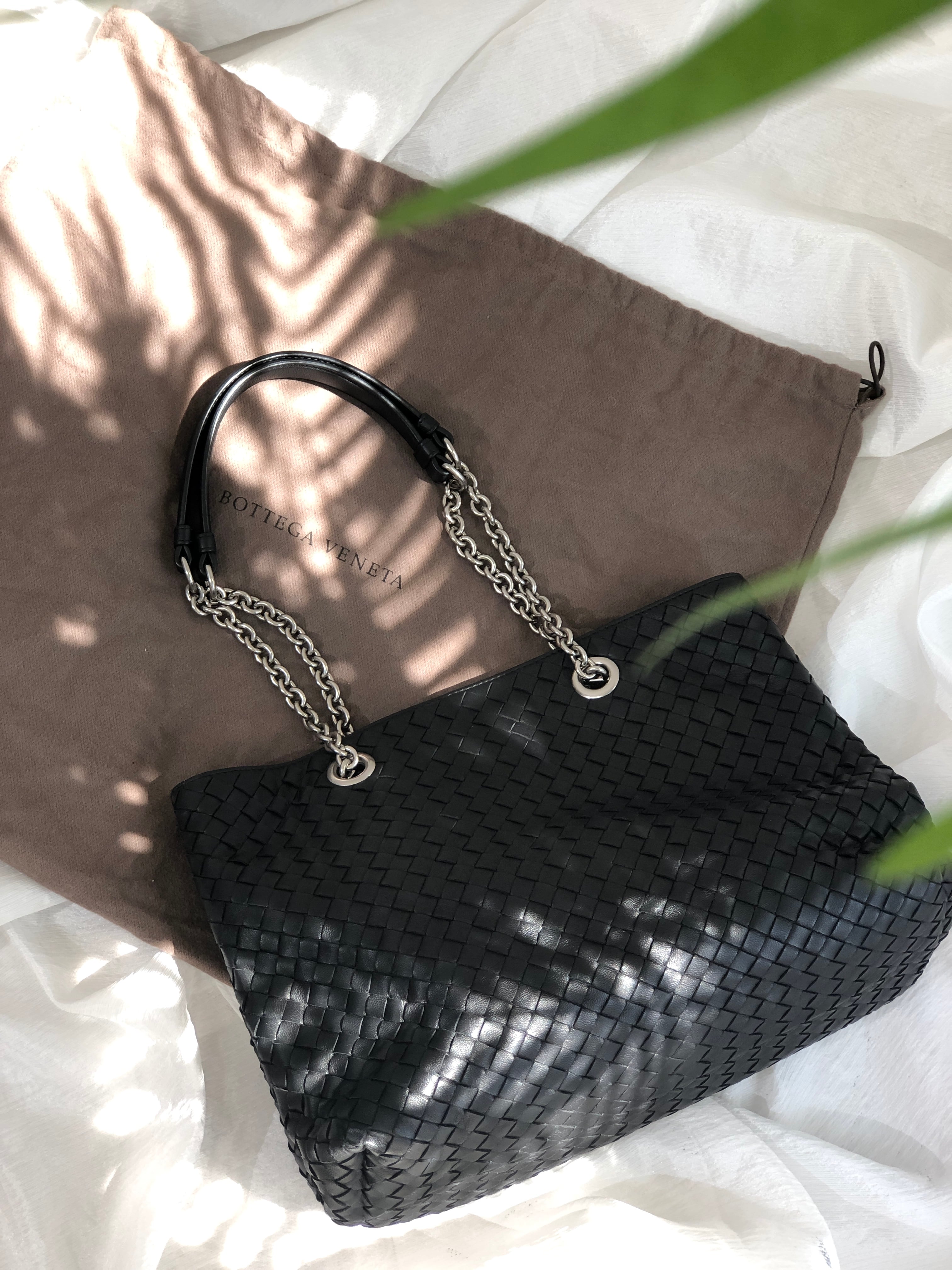 【YS624】BOTTEGA VENETA イントレチャート ハンドバッグ20240105