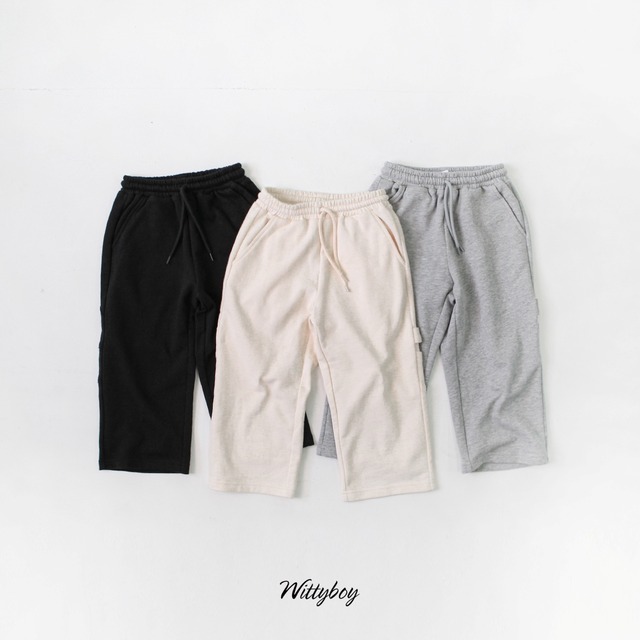 【取寄】witty boy｜carpenter training pants｜カーペンタートレーニングパンツ｜5-21｜kids&jr&mom｜26 spring